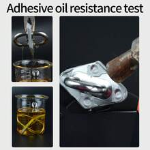 1/2pcs High Strength Industrial Adhesive Glue, Heat Resistant Welding Adhesive For Repairing Radiator, Plastic Pipe, Solar Panel, Sealing & Waterproof - Multicolor - View 5