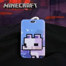 Minecraft 1PC Minecraft Officially License Card Holder Cute Bag Decoration Adorable Sheep Pig Cat Goose Card Cover ID Card Storage Gifts For Couples Birthday Present Anniversary Souvenir