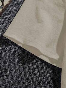 Capybara And Bubble Tea Large Size Women's Short-Sleeved T-Shirt (Non-Sports) - Khaki - View 4