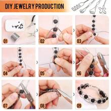 Stainless Steel Solid Wire For DIY Crafts - 0.3-1mm Thin Beading Wire Rope, 10m/Roll Bulk Vacuum-Sealed Jewelry Making Supplies