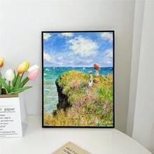 1 tấm áp phích nghệ thuật phim trường phái ấn tượng trừu tượng phong cách Claude Monet trang trí tường phòng bar quà tặng khung tùy chọn - Nhiều màu - Xem 35