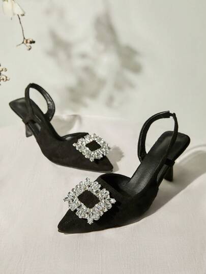 女士凉鞋，夏季新款，高跟，百搭，仙女风，绑带，搭扣，交叉系带，圣诞节/冬季圣诞礼物