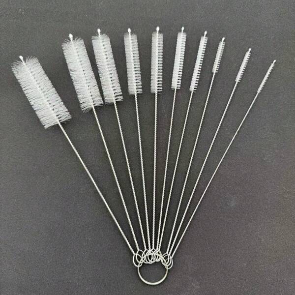 10pcs Multipurpose Cleaning Brush Set - Long Straw Brush, Small Bottle Brush, Straw Cleaner, Pipe Brush, For Teapot Cleaning And Hard To Reach Corners,Cup Straw Cleaning Brush, Reusable Straw Cleaning Brush, Suitable For Water Bottles And Straws