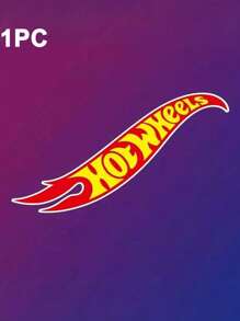 Hot Wheels Stylish Hot Wheels Wave Logo Sticker,Cars Decal For Car Body,Window, Bumper,Trunk, Motorcycle & Helmet,Racing Decal,Personalize Your Auto Car For Man,Car Decoration