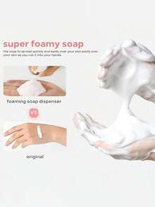 10pcs 30ml/1pc 60ml Refillable Foam Pump Bottle - Leak-Proof Travel Transparent Plastic Container With White Foam Dispenser, Suitable For Dish Soap, Shampoo, Lotion, Cosmetic Samples - High Quality For Kitchen & Bathroom, Portable Cosmetic Storage, Fashionable Design - Clear - View 3