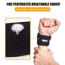 1PC Adjustable Badminton TFCC Wrist Guard Sports Wrapped Wrist Guard With Double Straps For Pressure Protection To Damage Comfortable And Breathable - Multicolor - View 8