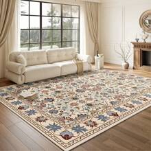 Tapis imprimé coloré en matériau à boucle, lavable en machine, convient pour le salon, la chambre, la cuisine, le patio, le tapis décoratif de terrasse, le paillasson, tapis d'entrée sécuritaire pour les animaux de compagnie et les enfants