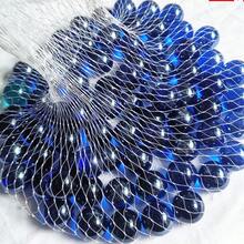 50pcs Colorful Glass Marbles, DIY Vase Hair Clip Accessories, Marble Run Game Prop, Vase & Fish Tank Decor Filler