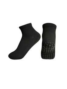 3 pares de calcetines de yoga sin deslizamiento para mujer en negro, blanco y rosa, apropiados para pilates, ballet, yoga, gimnasio y deportes - Multicolor - Ver 7