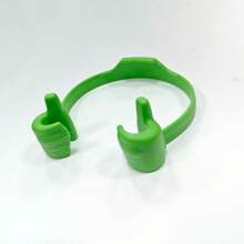 1 pièce Support de téléphone portable créatif pour les doigts, support de téléphone de bureau, support affaissé, support portable, design chiffre mignon, magasin de détail