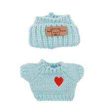 Pullover-passendes Stirnband, Schuhe, Brillen, Schultertasche Accessoire Set, modische Neuheiten Zubehör (Figur nicht enthalten)