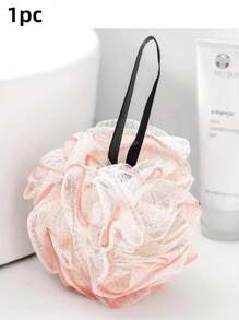 3/1 Peça Aproveite uma Esponja de Banho de Luxo com Plissados Exfoliantes - Macia e Absorvente para uma Experiência de Banho Relaxante