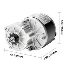 250W Electric Powerful DC Motor Kit - 24V 2700rpm Motor With Upgraded Speed Controller, Throttle Grip Kit For Go Karts E-Bike Motorcycle Scooter - 250W 24V 2700rpm - 查看 9