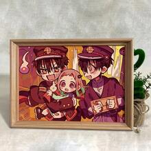 قطعة واحدة ، إطار صورة مزخرف برسوم الأنمي اليابانية، أبعاده 15 * 20 سم، إطار صورة لعرض الصور على المكتب والتعليق على الحائط، إطار صورة لتعليق الصور والملصقات، للغرفة والصالة ،هدية للديكور في أعياد الميلاد والتخرج