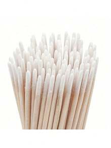 100 Stücke/200 Stücke Holz Nagelpflege Stäbchen, Holz Maniküre Spitzen, Nagellack Korrektur Werkzeug, Nagelpflege Zubehör und Werkzeuge, Schulanfang