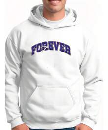 Forever Comfortable Sweatshirt For Winter Cold Weather Blouse - White - View 1