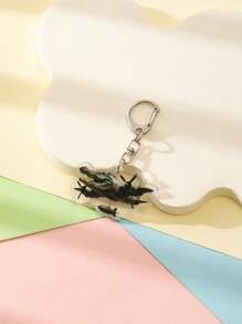 1 Pc Acrylic Strange Italian Silly Animal Shan Hai Jing TungTungTungTung Sahur/Tralalero Tralala/Lirili Larlla/Bombardiro Ctocodilo/Boneca Ambalam//Brr Brr Patapim Character Style Theme Keychain Pendant Backpack Ornament/Bag Accessories/School Bag Accessories/Purse Pendant/Friend's Gifts