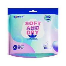 Set de 3 paquetes de ropa interior desechable para incontinencia de mujer, máxima absorción, ajuste abrazador para comodidad durante todo el día - Azul - Ver 13