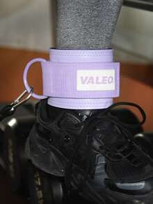 1pc Adjustable Ankle Strap With Padding, Ankle Support For Leg Training, Yoga Pilates Exercise Accessory, Unisex