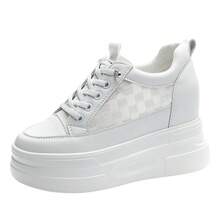 Women Casual Shoes - 白+絨 - 查看 4