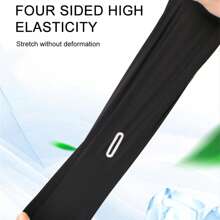 AD 1 pieza Pasamontañas para ciclismo unisex, máscara facial transpirable de seda de hielo para motocicleta, protección para el cuello para deportes