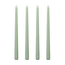 4 pezzi Candele senza fumo a gradiente da 30 cm, set di candele per Natale, matrimonio, compleanno, cena a lume di candela, decorazione per la casa, ottimo regalo per famiglia e amici