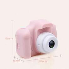 Reletech ABS Portable Cute Mini Camera Suitable For Teenagers, With A 2.0-Inch Clear Screen And A Single Shot Of 300000 Pixels. It Has A Simple And Cute Appearance And Is Equipped With A Memory Card With 32GB For Smooth Use