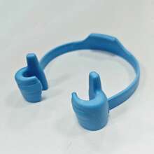 1 pièce Support de téléphone portable créatif pour les doigts, support de téléphone de bureau, support affaissé, support portable, design chiffre mignon, magasin de détail