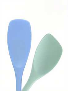 1 件多功能硅胶刮刀 - 用于烹饪、烘焙、沙拉搅拌和揉面团的不粘厨房工具 | 灵活耐热刮刀 - 彩色 - 查看 6