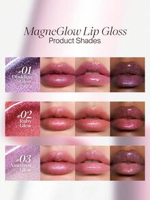 JOOCYEE MAGNEGLOW 全息唇彩 - 02 RUBY GLOW - 查看 6