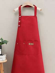 1 件定制花卉图案围裙，透气农舍风格可爱成人工作服，适用于厨房、夏季、厨房、浴室、家庭、供应商、母亲节礼物、父亲节礼物、职业礼物、情人节礼物