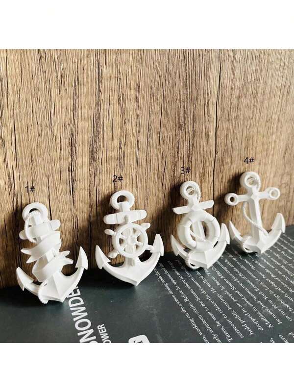 1 pezzo Piccolo stampo in silicone a forma di ancora