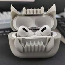 Funda para teléfono divertida, funda para teléfono fea. 1 pieza Estuche creativo y único para auriculares con diseño de diente