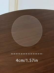 100-2000张 3-8厘米 定制标签 - 可定制任何设计、图像、Logo、文字，防水透明贴纸，适用于商业Logo，100张标签，无需熨烫，装饰性强，带背胶，精致，复古，简约定制，多功能，装饰性强，可重复使用，精致，时尚，高品质，色彩丰富，现代，可定制，个性化，独特，送给他的理想礼物，送给她的理想礼物，送给男朋友，墙纸贴纸，儿童活动 - 透明圓形 - 查看 4