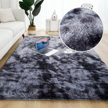 Large Shaggy Rugs Anti Slip Soft Fluffy Rug Living Room Bedroom Thick Carpet Mat - Dark Grey - View 9
