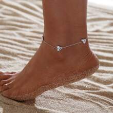 1pc/Set Classic Style Anklet Bestsellers, Includes Resin Shell, Star And Moon Pendants, Multiple Styles, Suitable For Women's Daily Wear And Party Occasions