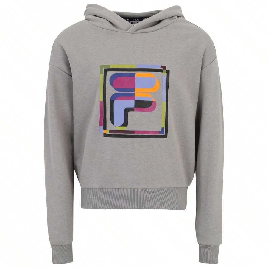 FILA Sports Sweatshirts Warm Lightweight Durable Home Weekend Sports FAT0290-80028 - Light Grey - View 1