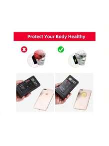 Mobile Phone Radiation Protection Stickers 2~4PCS Naked Advanced Technology Mobile Phone Quantum Shield Negative Ion Energy Mobile Phone Stickers