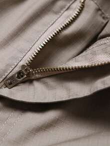 Men's Tactical Shorts With Multiple Pockets, Durable Multifunctional Utility Shorts, Quick-Drying Summer Training Shorts With Multiple Pockets - 卡其色 - 查看 10