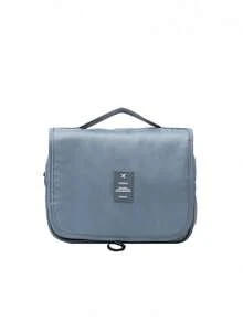 旅行洗漱包、化妆品收纳包、壁挂式收纳包（适用于淋浴房配件）、便携式化妆品收纳包（徽标颜色可能因批次而异，并将随机发货）旅行必需品假期暑假返校学校用品包用于学校洗漱包旅行防水洗漱包