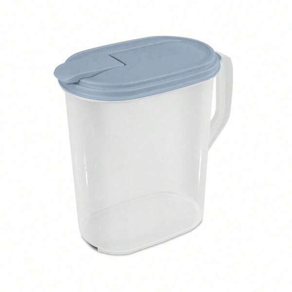 1 Gal. Pitcher Plastic Adult, Washed Blue