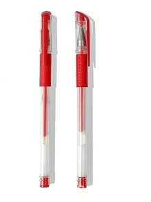 3 verschiedenfarbige Textmarker, tragbare Unterschriftenstifte, Lernbriefkugelschreiber, Büro-Kugelschreiber, sortierte Stift- und Gelspitzen, Schulmaterial, Schulanfang