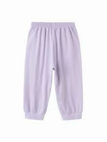 Balabala 儿童七分裤女童2025夏季轻便中大童女孩速干运动裤 - 風信紫 - 查看 5