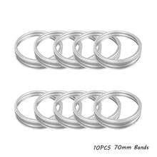 10/20PCS Canning Lids Leak-Proof Split-Type Regular/Wide Mouth Mason Jar Lids Tinplate Jar Caps Storage Bands