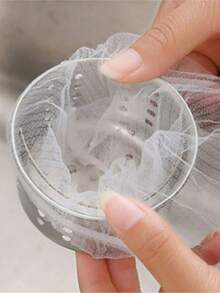 Platzsparender Edelstahl Küchenspülsieb und Einweg-Küchenspülsieb aus Feingitter - perfekt zum Filtern von Essensresten und Gemüse, Metallabflusskorb ermöglicht effizienten Wasserfluss, Gemüsesieb | Perforiertes Design | Rostfreies Sieb, Spülbeckensieb - Verschiedenfarbig - Übersicht 8