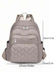 Mochila feminina casual de 5 cores, mochila de armazenamento Ravel com padrão de diamante, mochila de nylon multifuncional, mochila leve, portátil, compartimento para laptop, grande capacidade, adequada para estudantes universitárias, universidades, escolas de ensino fundamental, escolas de ensino médio, atividades ao ar livre, viagens, passeios, escolas de ensino fundamental, escritório diário para novatos, presentes para o Dia dos Namorados