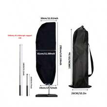 3 件套伞套、香蕉伞、罗马伞和直柄伞防尘罩、带伸缩杆的太阳伞保护罩、户外庭院花园沙滩伞收纳袋