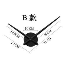 1pc, Metal Pointer DIY Wall Clock, Metal Clock Pointer DIY Wall Clock, Silent Universal Scanning Second Hand, Creative Home Frame Wall Clock, Suitable For Home Living Room And Office Decoration (Excluding Digital Wall Decoration. Excluding Battery). Room Decor Clock Wall Bedroom Decor Dormitory Decor Back To School School Decor School Surprise Home Decor School Supplies - Multicolor - View 17