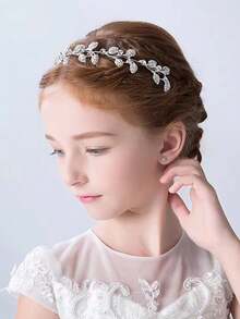 1 件女孩/青年时尚公主水晶发带 - 彩色 - 查看 5