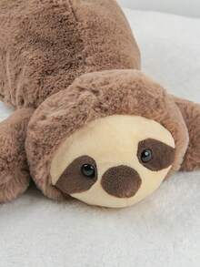 48厘米树懒毛绒玩具，温暖舒适 - 可爱柔软的毛绒玩具，适合成人和儿童（男孩、女孩、婴儿和幼儿），非常柔软的三趾树懒毛绒玩具，毛绒玩具礼物，房间装饰，节日装饰，卡通森林动物毛绒玩具，家居装饰，派对用品，柔软的树懒玩具，企鹅，动物玩具，树懒，毛绒玩具，柔软的玩具，家居装饰，节日礼物，生日礼物，送给家人和朋友